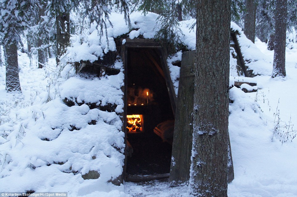 Originally built as a place for charcoal burning more than 400 years ago, the Kolarbyn Eco-Lodge has now become a hotel to escape technology and modern life